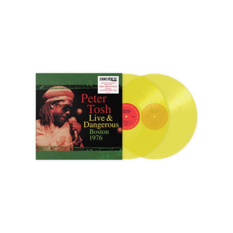 PETER TOSH - LIVE & DANGEROUS: BOSTON 1976 (2 LP-VINILO) COLOR