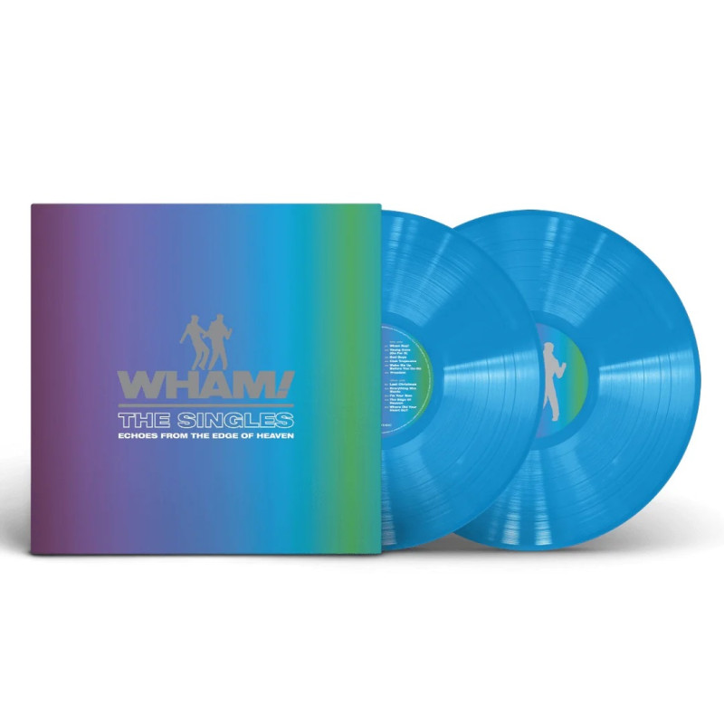 WHAM - THE SINGLES: ECHOES FROM THE EDGE OF HEAVEN (2 LP-VINILO) AZUL