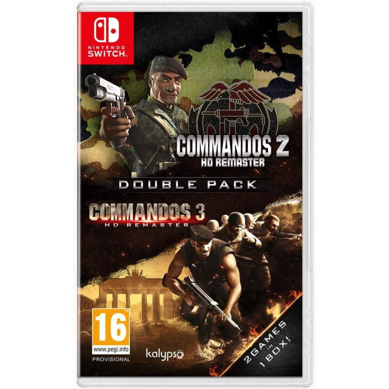 SW COMMANDOS 2 + COMMANDOS 3 HD REMASTER DOUBLE PACK