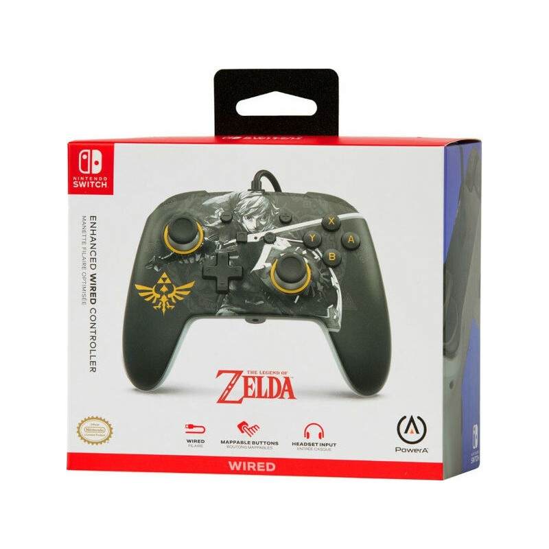 SW MANDO PRO CON CABLE ZELDA BATTLE READY LINK POWER A