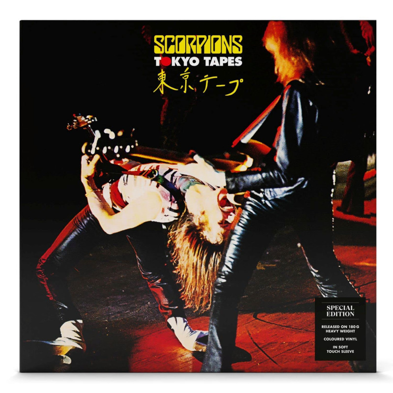 SCORPIONS - TOKYO TAPES (2 LP-VINILO) COLOR