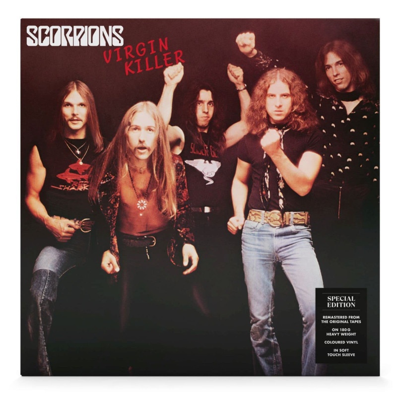 SCORPIONS - VIRGIN KILLER (LP-VINILO) COLOR