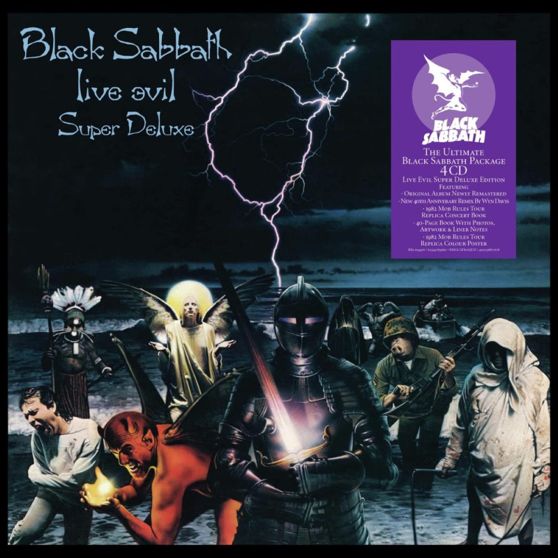 BLACK SABBATH - LIVE EVIL (4 CD)