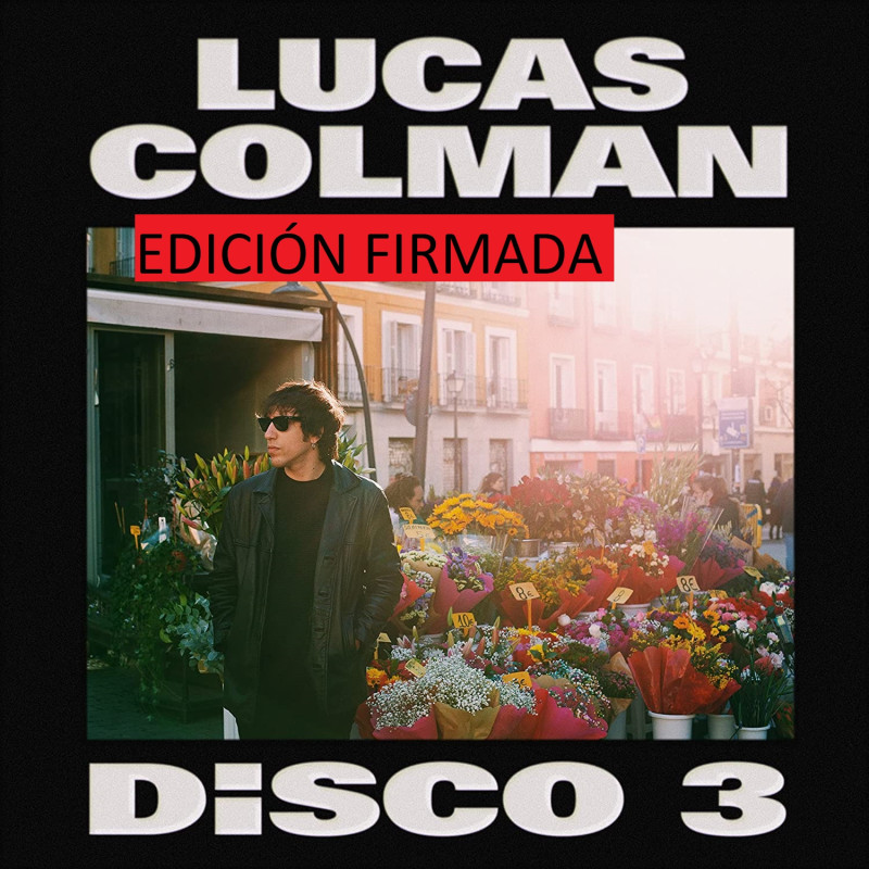 LUCAS COLMAN - DISCO 3 (CD) EDICIÓN FIRMADA