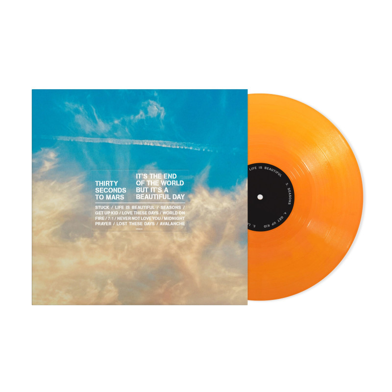 THIRTY SECONDS TO MARS - IT’S THE END OF THE WORLD BUT IT’S A BEAUTIFUL DAY (LP-VINILO) COLOR