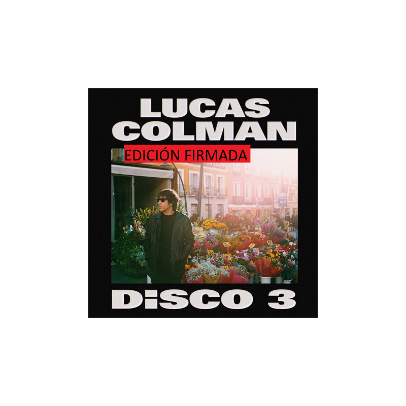 LUCAS COLMAN - DISCO 3 (LP-VINILO + CD) EDICIÓN FIRMADA