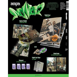 AESPA - MY WORLD - THE 3RD MINI ALBUM - PERIÓDICO (CD)