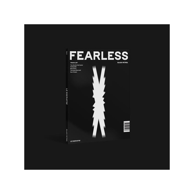 LE SSERAFIM - 1ST MINI ALBUM ‘FEARLESS’ (BLACK PETROL VER.) (CD)