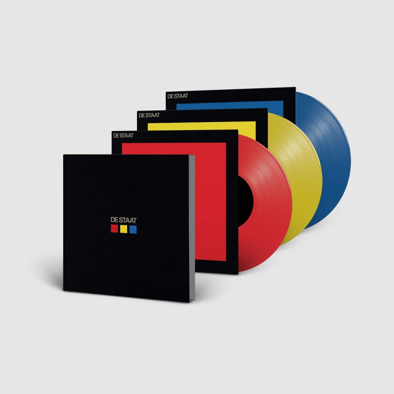 DE STAAT - RED, YELLOW, BLUE (3 LP-VINILO)