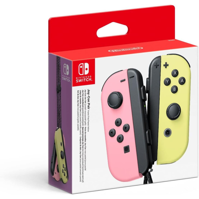 SW MANDO JOY-CON DOBLE ROSA - AMARILLO