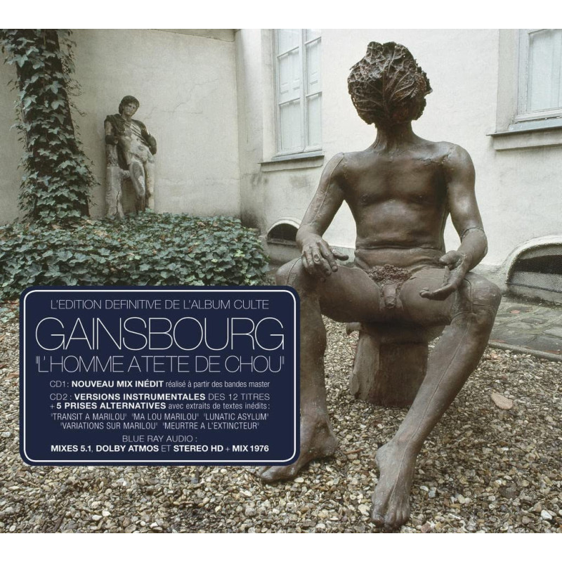 SERGE GAINSBOURG - L'HOME À TÈTE DE CHOU - MIX 2023 (2 CD + BLU-RAY) SUPER DELUXE