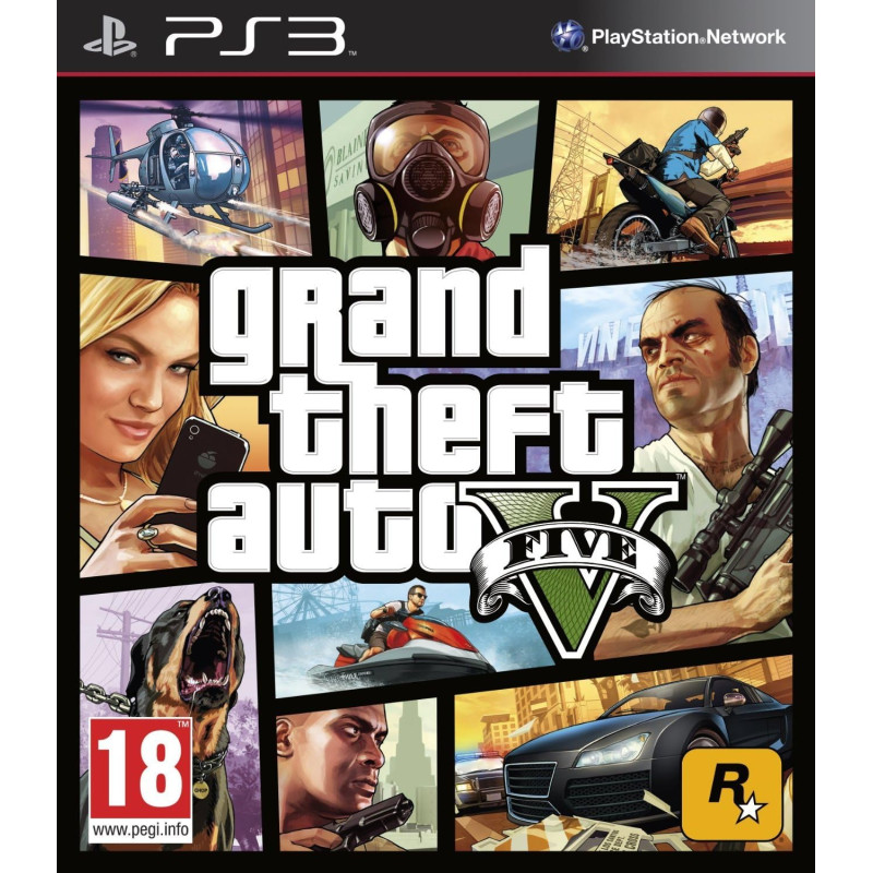 PS3 GRAND THEFT AUTO V