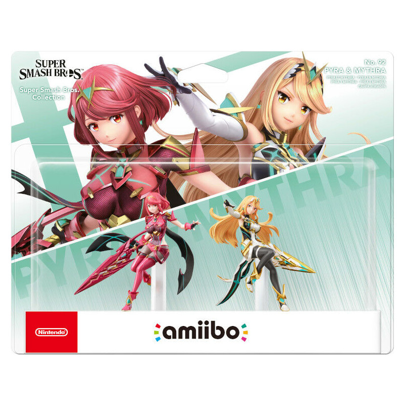 AMIIBO FIGURA SUPER SMASH BROS: PYRA & MYTHRA