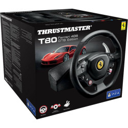 PS4 VOLANTE T80 FERRARI 488 GTB EDITION THRUSTMASTER