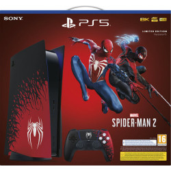 PS5 CONSOLA + DUALSENSE + MARVEL SPIDER-MAN 2 LIMITED EDITION