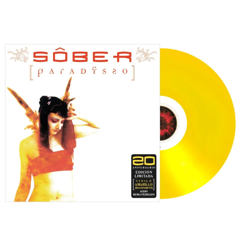 SOBER - PARADYSSO (EDICIÓN 20 ANIVERSARIO) (LP-VINILO) AMARILLO