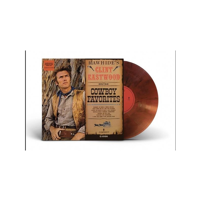 CLINT EASTWOOD - RAWHIDE'S CLINT EASTWOOD SINGS COWBOY FAVORITES (LP-VINILO)