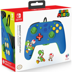 SW MANDO PRO CON CABLE SUPER MARIO TOAD & YOSHI PDP