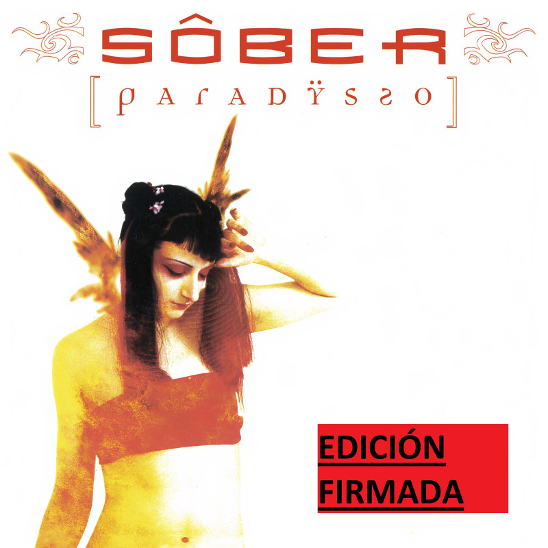 SOBER - PARADYSSO (EDICIÓN 20 ANIVERSARIO) (LP-VINILO) ROJO EDICIÓN FIRMADA