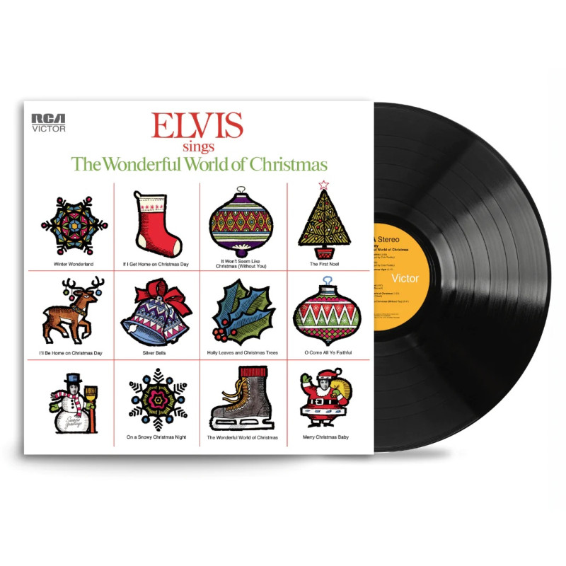 ELVIS PRESLEY - ELVIS SINGS THE WONDERFUL WORLD OF CHRISTMAS (lp-vinilo)