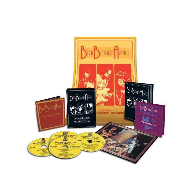 BECK, BOGERT & APPICE - LIVE 1973 & 1974 (4 CD) BOX