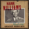 HANK WILLIAMS - HANK 100:GREATEST RADIO HITS (CD)