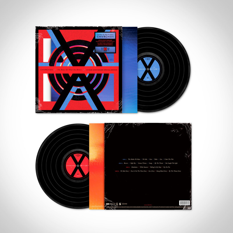 CHVRCHES - THE BONES OF WHAT YOU BELIEVE 10 ANIVERSARIO (2 LP-VINILO)