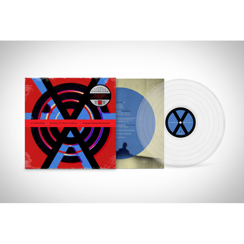 CHVRCHES - THE BONES OF WHAT YOU BELIEVE 10 ANIVERSARIO (LP-VINILO) COLOR INDIES