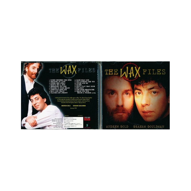 ANDREW GOLD & GRAHAM GOULDMAN - THE WAX FILES