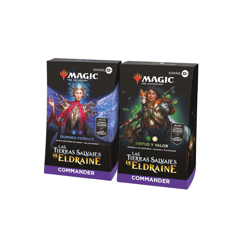 MAGIC LAS TIERRAS SALVAJES DE ELDRAINE MAZO DE COMMANDER