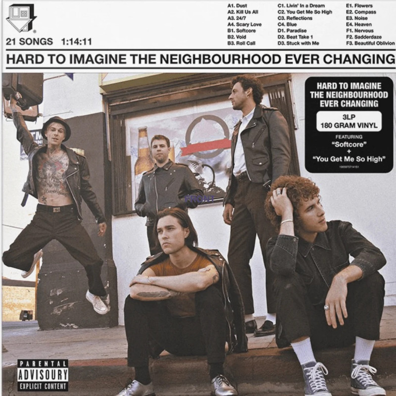 THE NEIGHBOURHOOD - HARD TO IMAGINE THE NEIGHBOURHOOD EVER CHANGING (3 LP-VINILO)