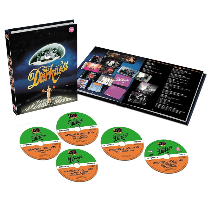 THE DARKNESS - PERMISSION TO LAND...AGAIN (4 CD + DVD)