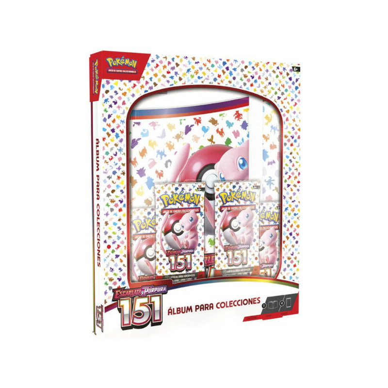 SOBRE CARTAS POKEMON ESCARLATA / PURPURA 151 + ALBUM