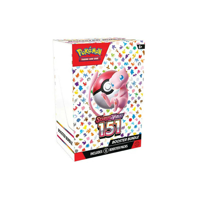 SOBRE CARTAS POKEMON ESCARLATA / PURPURA 151 PACK 6 SOBRES