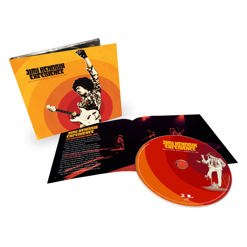 THE JIMI HENDRIX EXPERIENCE - JIMI HENDRIX EXPERIENCE: LIVE AT THE HOLLYWOOD BOWL: AUGUST 18, 1967 (CD)