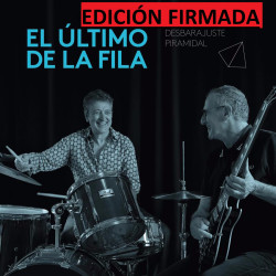 EL ULTIMO DE LA FILA - DESBARAJUSTE PIRAMIDAL (2 CD) BOX EDICIÓN FIRMADA