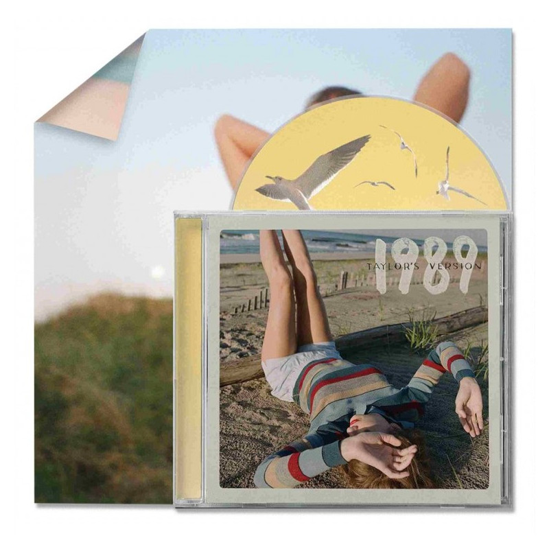 TAYLOR SWIFT - 1989 (TAYLOR'S VERSION) (CD) SUNRISE BOULEVARD YELLOW