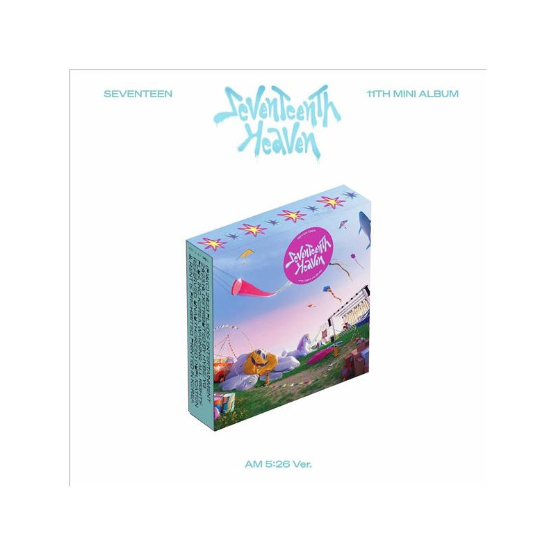 SEVENTEEN - SEVENTEEN 11TH MINI ALBUM 'SEVENTEENTH HEAVEN' AM 5:26 VER. (CD)