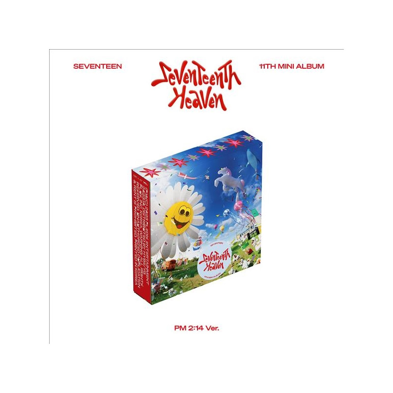 SEVENTEEN - SEVENTEEN 11TH MINI ALBUM 'SEVENTEENTH HEAVEN' PM 2:14 VER. (CD)