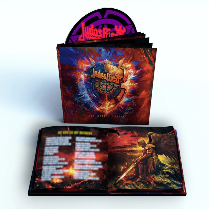 JUDAS PRIEST - INVINCIBLE SHIELD (CD) DELUXE