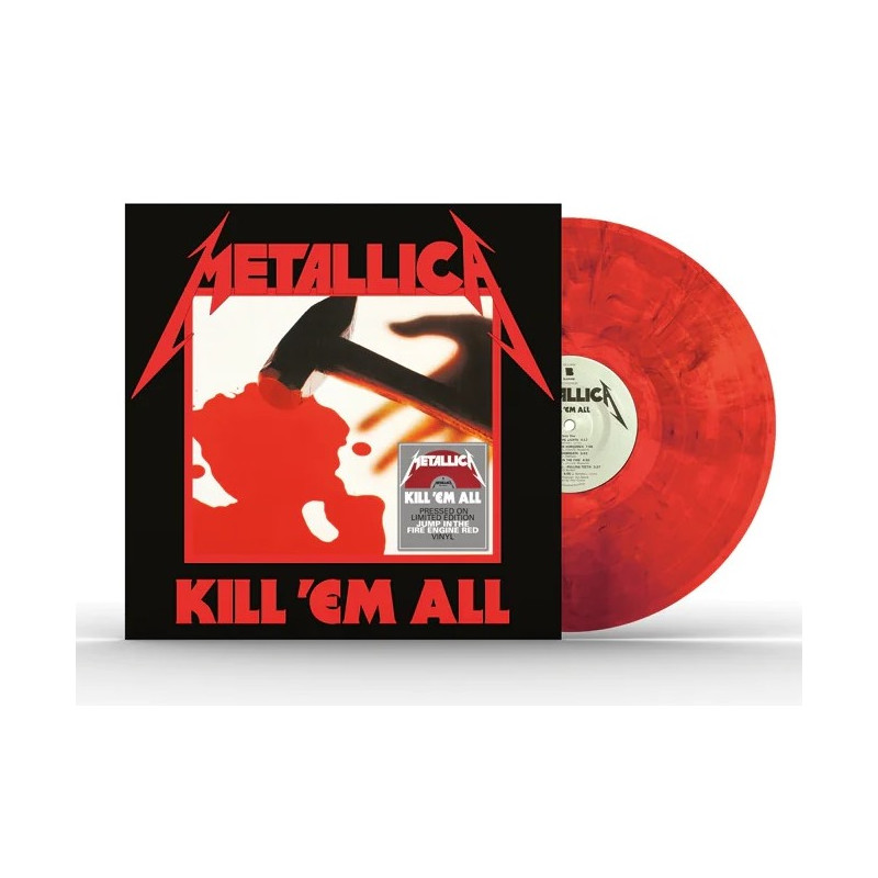 METALLICA - KILL 'EM ALL (REMASTERED 2016) (LP-VINILO) RED