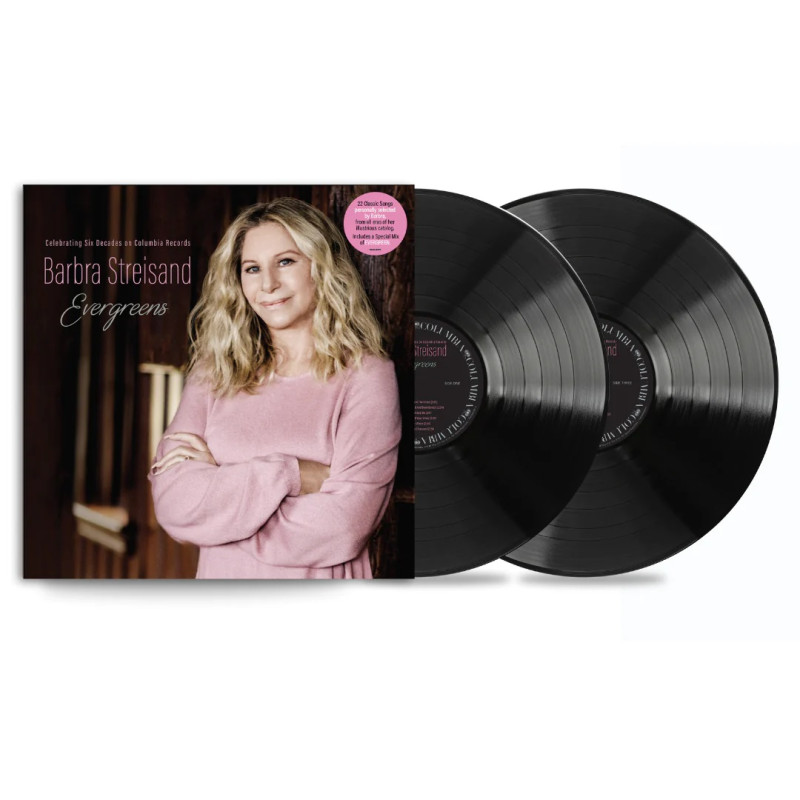 BARBRA STREISAND - EVERGREENS CELEBRATING SIX DECADES ON COLUMBIA RECORDS (2 LP-VINILO)