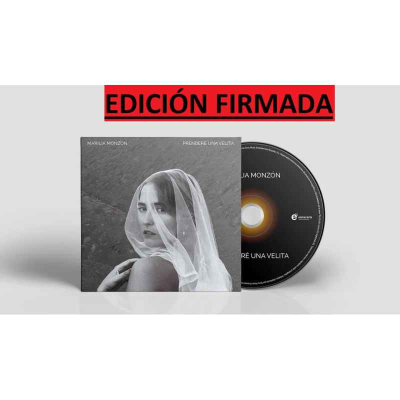 MARILIA MONZÓN - PRENDERÉ UNA VELITA (CD) EDICIÓN FIRMADA