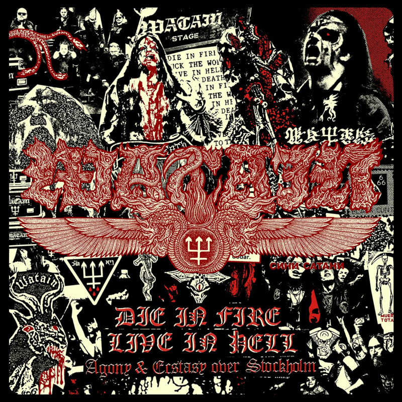 WATAIN - DIE IN FIRE - LIVE IN HELL (CD)