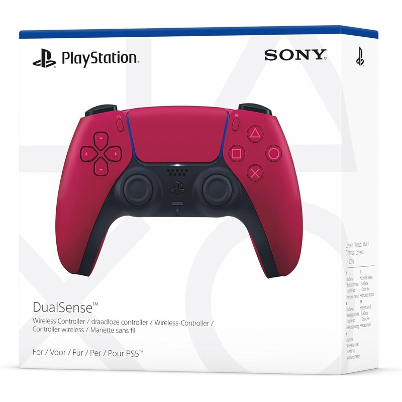 PS5 MANDO DUALSENSE WIRELESS COSMIC RED