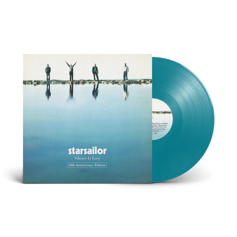 STARSAILOR - SILENCE IS EASY (LP-VINILO) TURQUESA