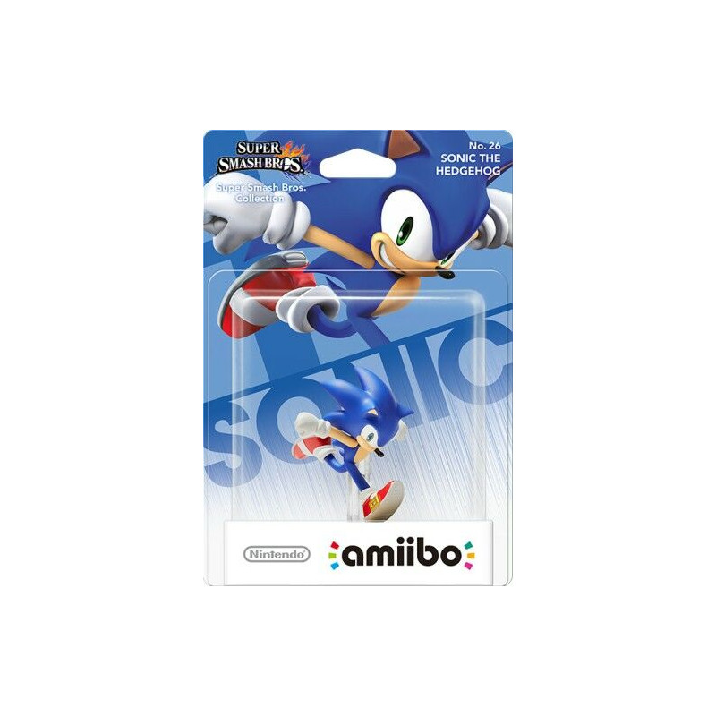 AMIIBO FIGURA SUPER SMASH BROS:  SONIC THE HEDGEHOG