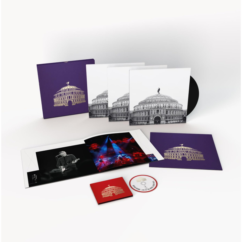 BRYAN ADAMS - LIVE AT THE ROYAL ALBERT HALL (4 LP-VINILO + BLU-RAY)