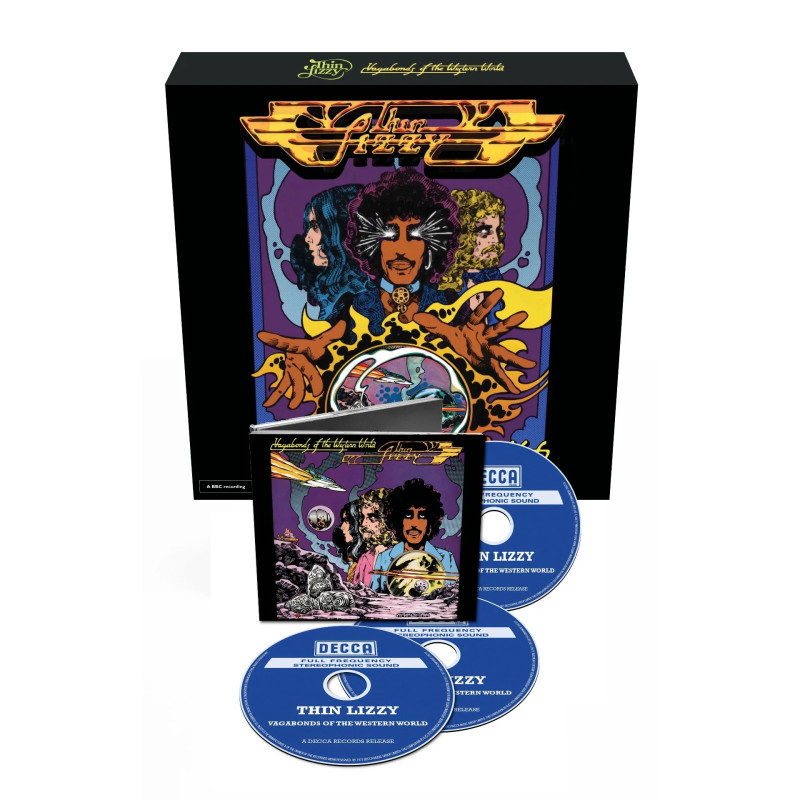 THIN LIZZY - VAGABONDS OF THE WESTERN WORLD (3 CD + BLU-RAY) BOX DELUXE