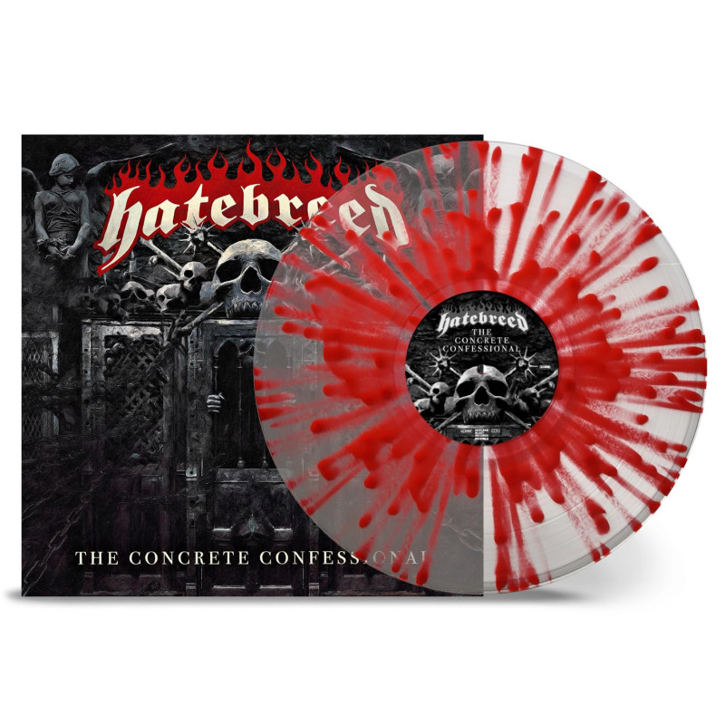 HATEBREED - THE CONCRETE CONFESSIONAL (LP-VINILO) CLEAR